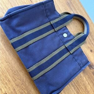 Authentic HERMES
Fourre Tout MM
Hand Tote Bag
Canvas Navy Khaki
